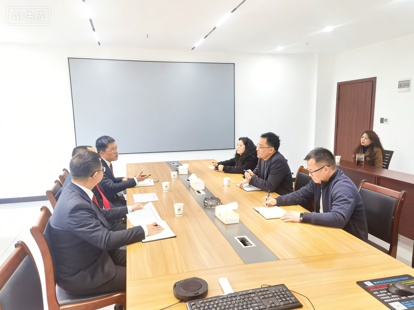 走訪企業(yè)聽(tīng)心聲 優(yōu)化營(yíng)商新環(huán)境<br/>——黔江法院黨組成員、副院長(zhǎng)陳江到我司調(diào)研座談